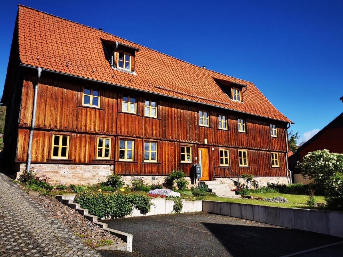 Haselnuss Appartement Ilsenburg Buitenkant foto